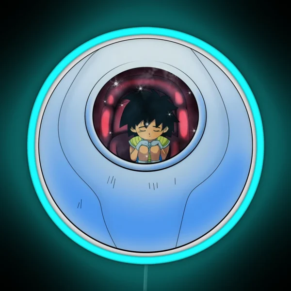Broly Kid RGB Neon Sign