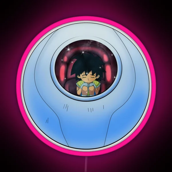 Broly Kid RGB Neon Sign
