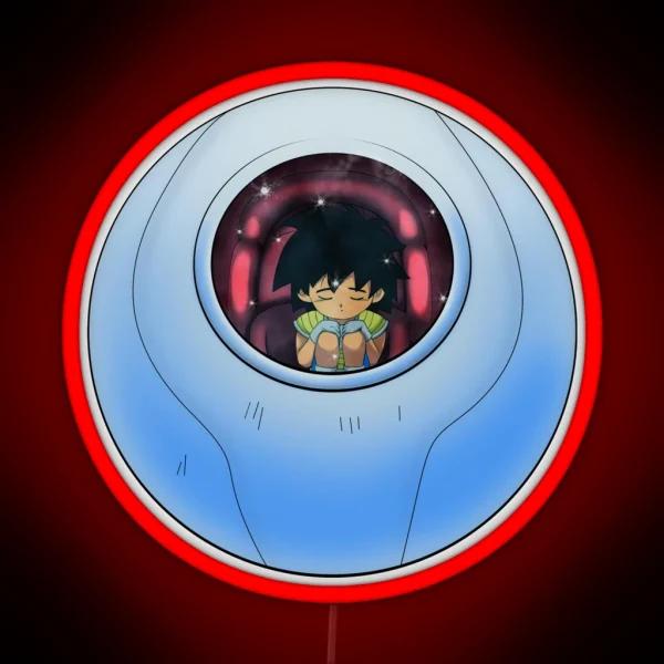 Broly Kid RGB Neon Sign