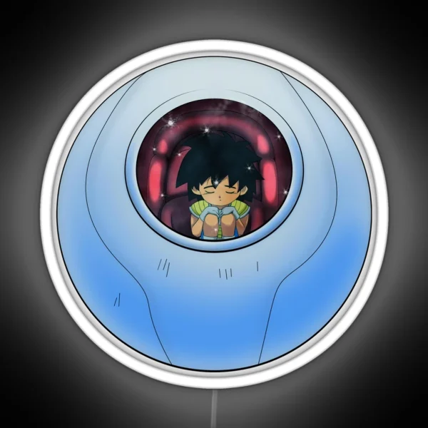 Broly Kid RGB Neon Sign