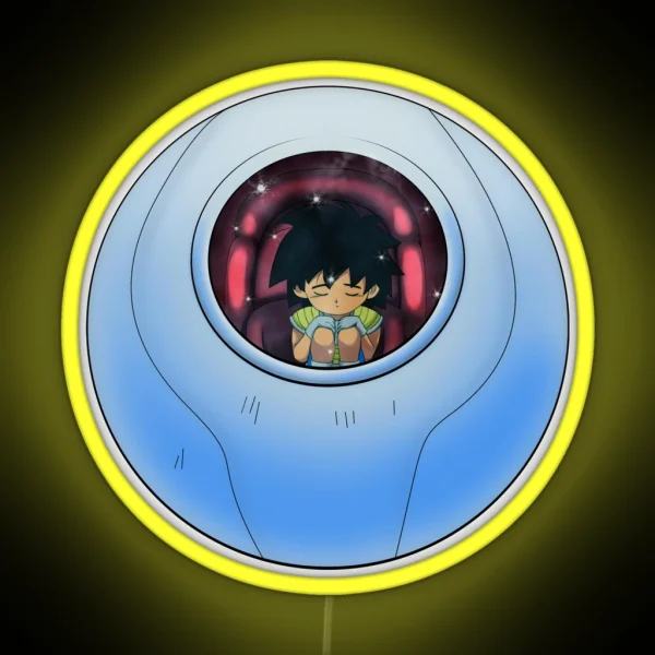 Broly Kid RGB Neon Sign