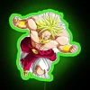 Broly LSSJ RGB Neon Sign - Image 4