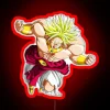 Broly LSSJ RGB Neon Sign - Image 2