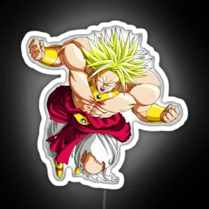 Broly LSSJ RGB Neon Sign