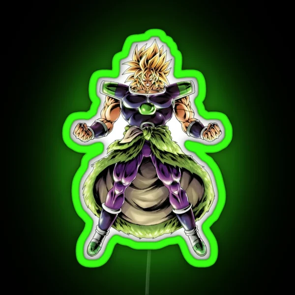 Broly RGB Neon Sign