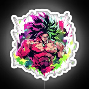 Broly RGB Neon Sign