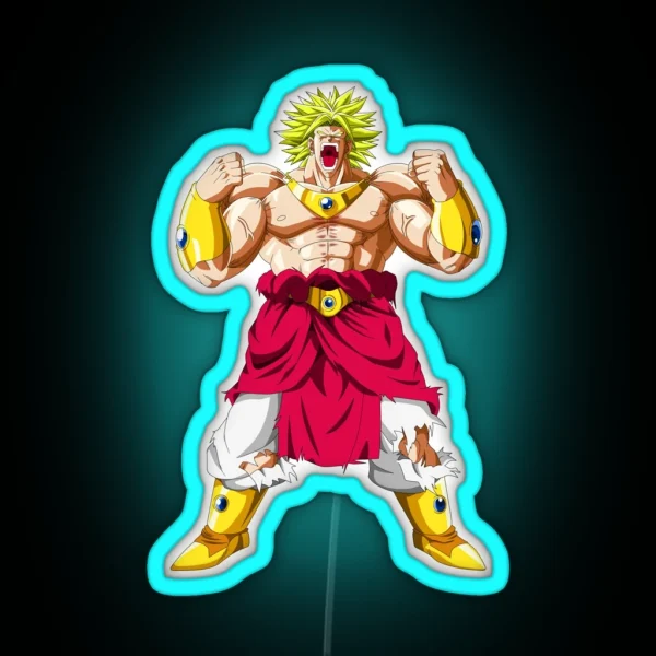 Broly RGB Neon Sign