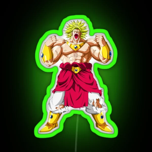 Broly RGB Neon Sign