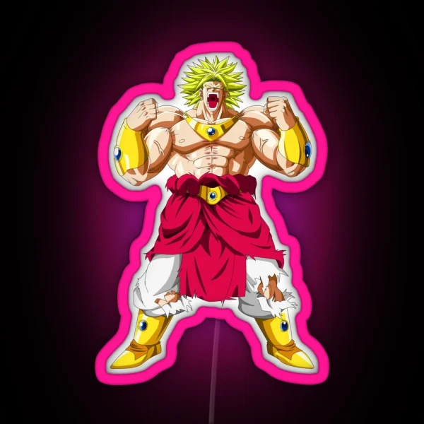 Broly RGB Neon Sign