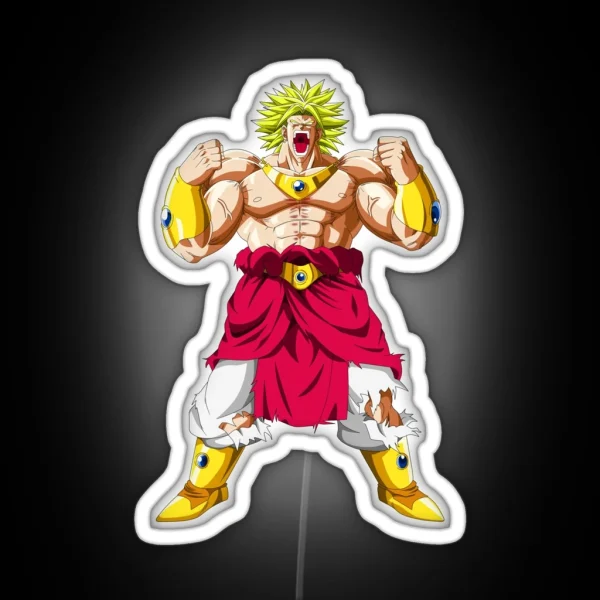 Broly RGB Neon Sign