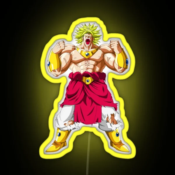 Broly RGB Neon Sign