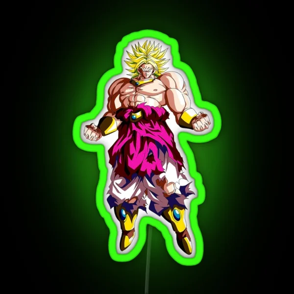 Broly RGB Neon Sign