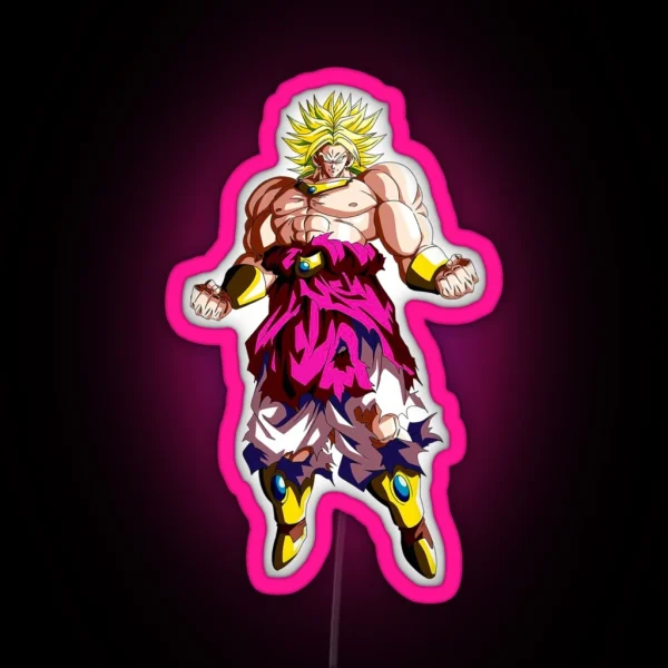 Broly RGB Neon Sign