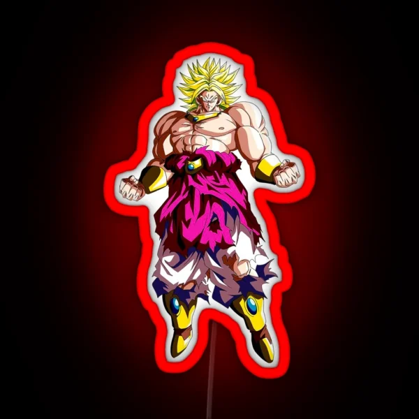 Broly RGB Neon Sign