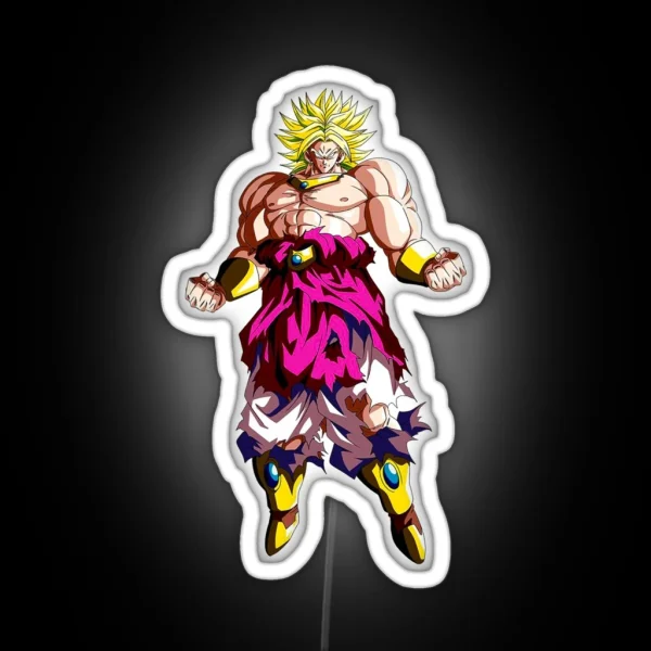 Broly RGB Neon Sign