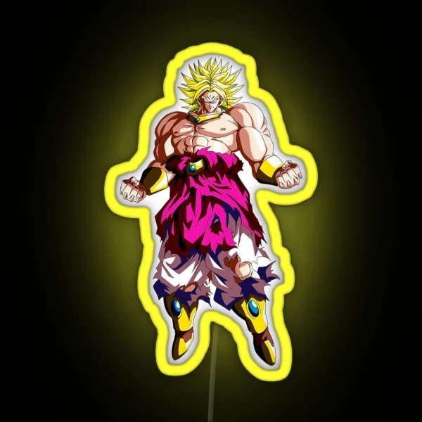 Broly RGB Neon Sign