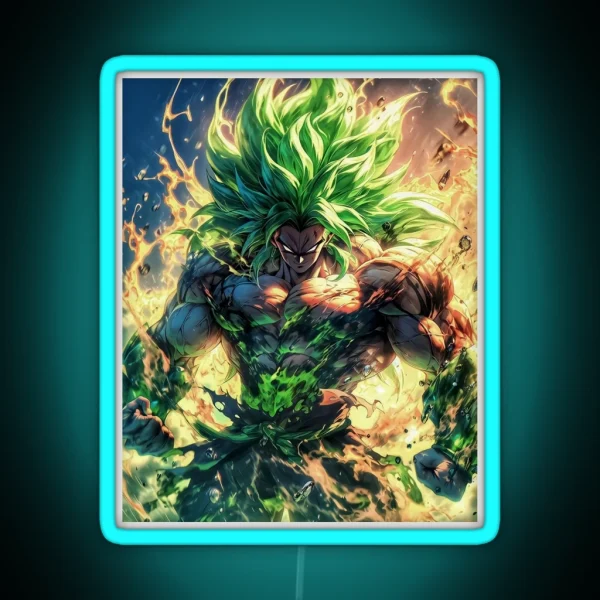Broly RGB Neon Sign