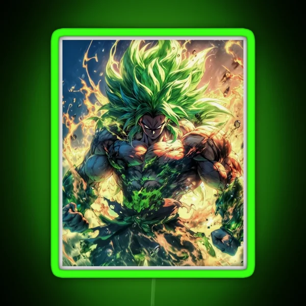 Broly RGB Neon Sign