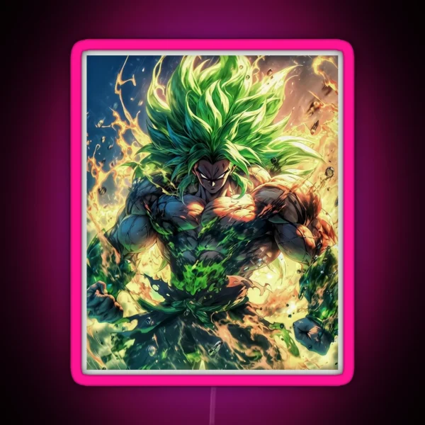 Broly RGB Neon Sign