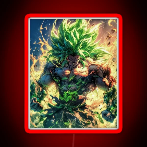 Broly RGB Neon Sign