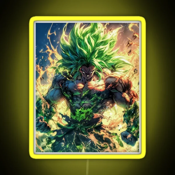 Broly RGB Neon Sign