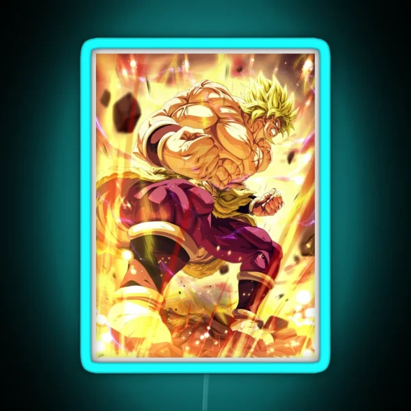 Broly RGB Neon Sign