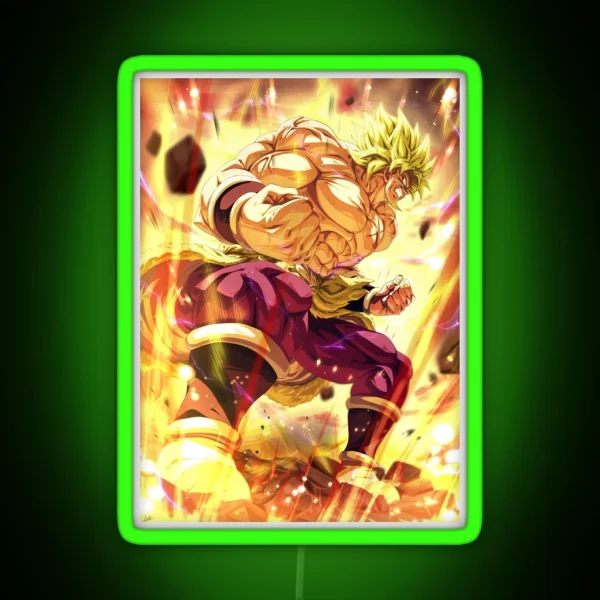 Broly RGB Neon Sign