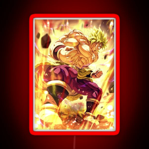 Broly RGB Neon Sign