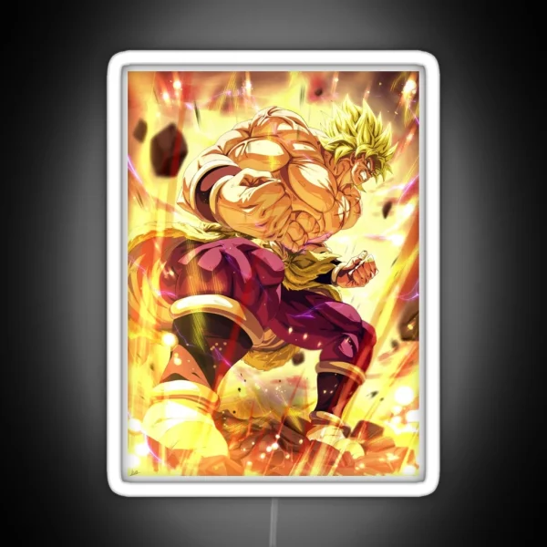 Broly RGB Neon Sign