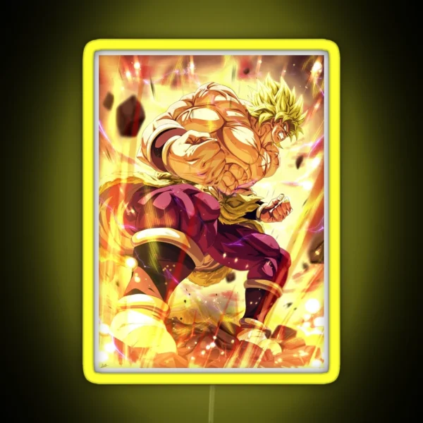 Broly RGB Neon Sign