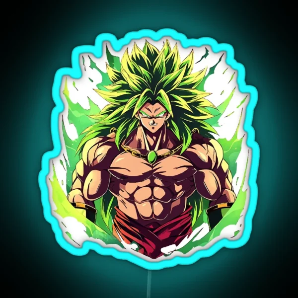 Broly RGB Neon Sign