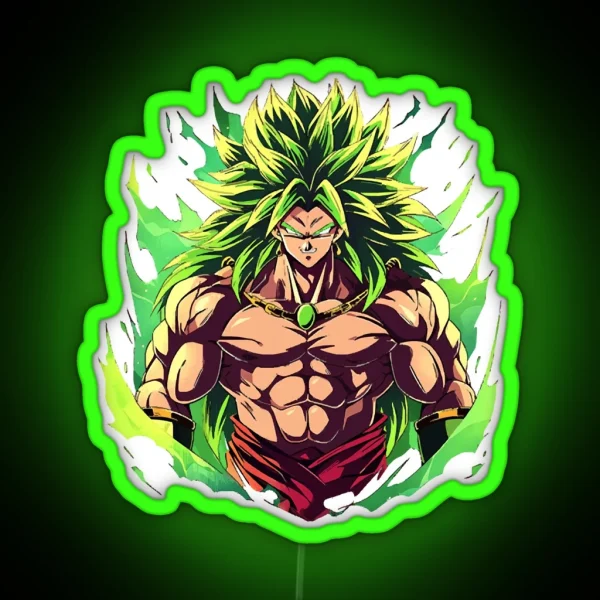 Broly RGB Neon Sign