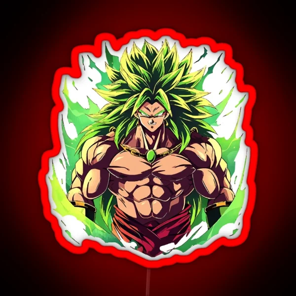 Broly RGB Neon Sign