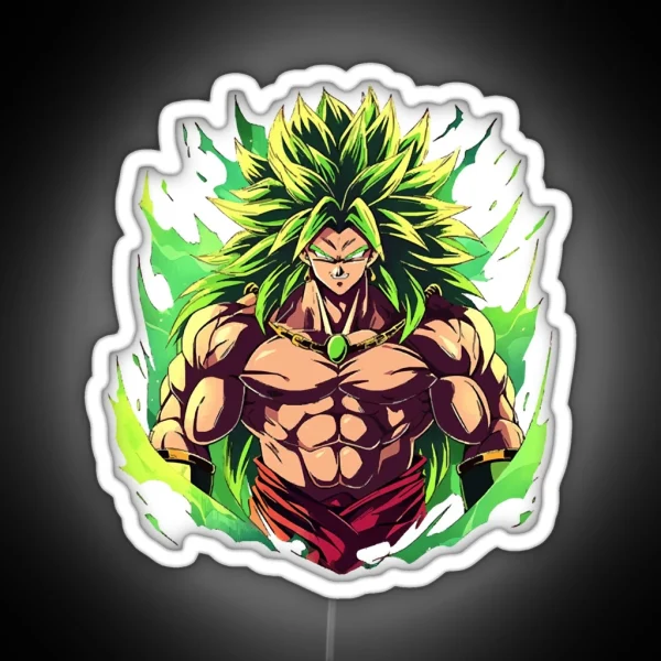 Broly RGB Neon Sign