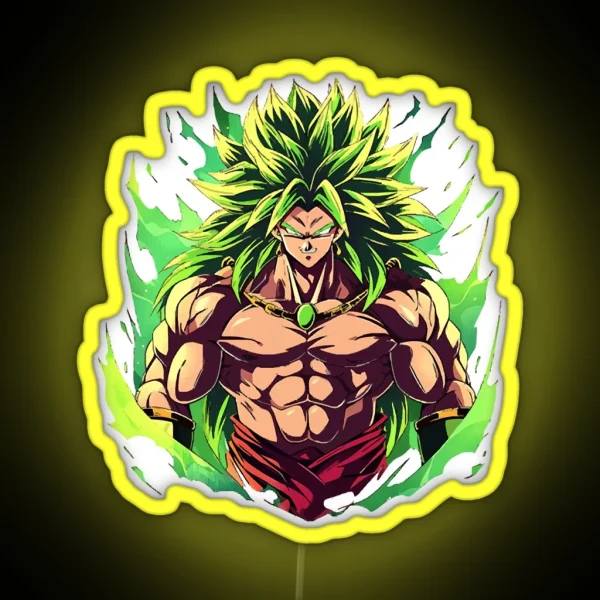 Broly RGB Neon Sign