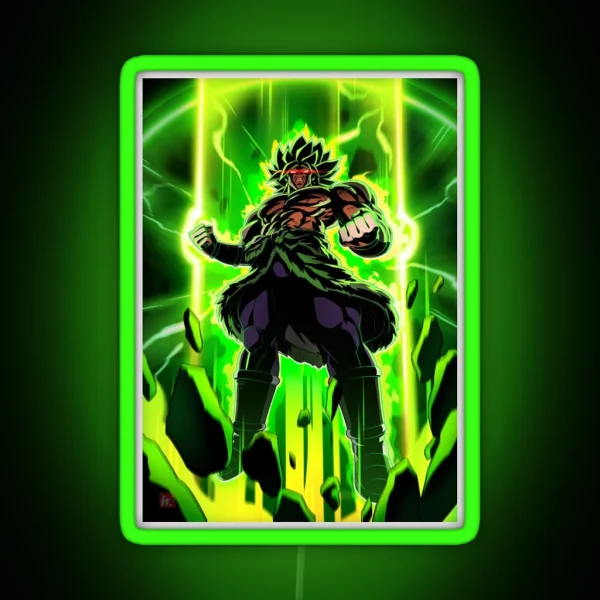 Broly RGB Neon Sign