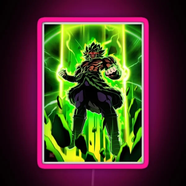 Broly RGB Neon Sign