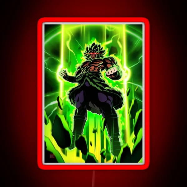 Broly RGB Neon Sign