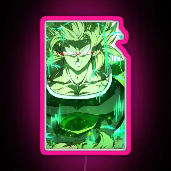 Broly RGB Neon Sign
