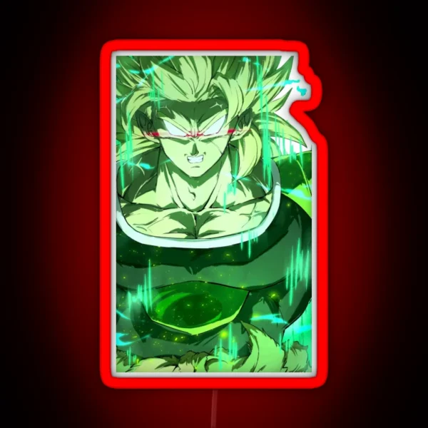 Broly RGB Neon Sign