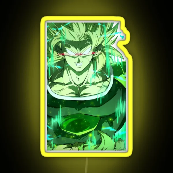 Broly RGB Neon Sign