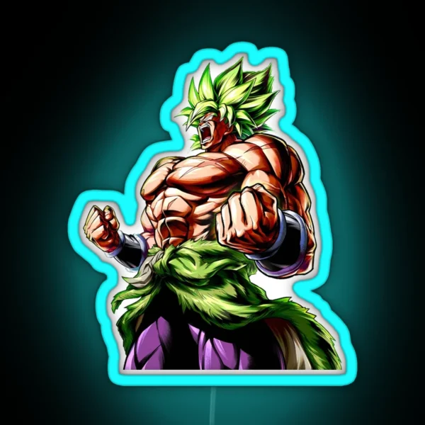Broly RGB Neon Sign