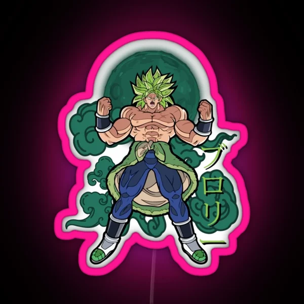 Broly RGB Neon Sign