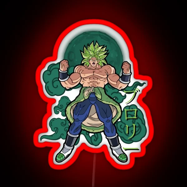 Broly RGB Neon Sign