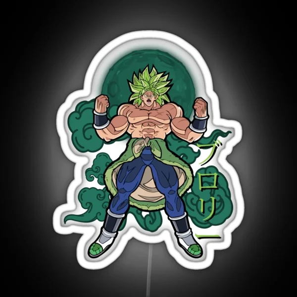 Broly RGB Neon Sign