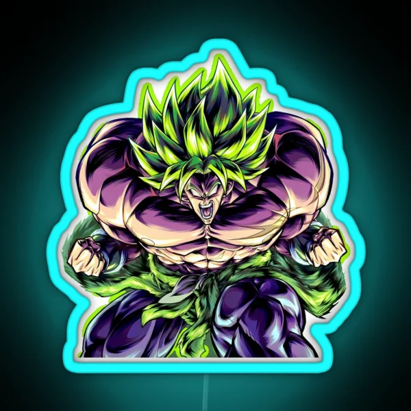 Broly RGB Neon Sign