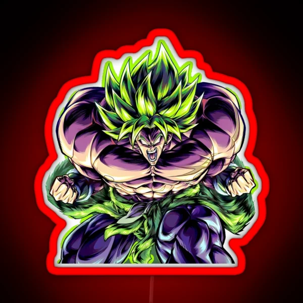 Broly RGB Neon Sign