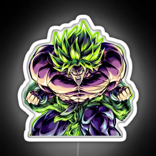 Broly RGB Neon Sign