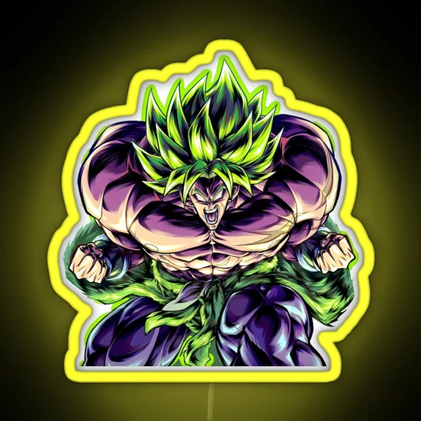 Broly RGB Neon Sign