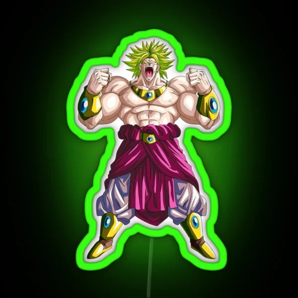 Broly RGB Neon Sign